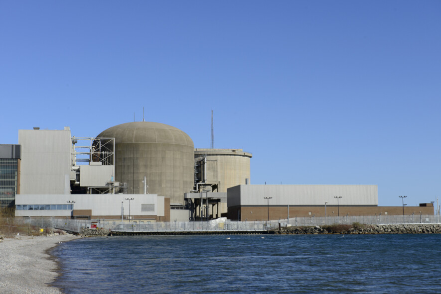 Une unité de production de la centrale nucléaire de Pickering en Ontario. &mdash; iStock