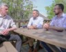 R.J. Simpson, Currie Dixon et John Main se sont réunis à Hay River lors du Forum des premiers ministres du Nord. &mdash; Facebook R.J. Simpson