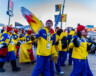 L’équipe du Nunavut défile fièrement dans les rues de Whitehorse lors de la cérémonie d’ouverture des Jeux d’hiver de l’Arctique qui se sont tenus en mars 2026 au Yukon. &mdash; Brice Ivanovic