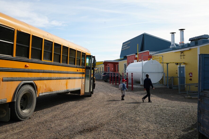 L’École des Trois-Soleils comptait 130 élèves inscrits au 25 août 2026, un chiffre qui pourrait toutefois fluctuer au cours de l’année, selon les arrivées et les départs.  &mdash; Crédit : Gwendoline Le Bomin