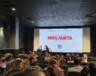 La salle du cinéma Astro affichait complet pour la projection de Nirilaurta, le 15 septembre à Iqaluit. &mdash; Crédit : Le Nunavoix