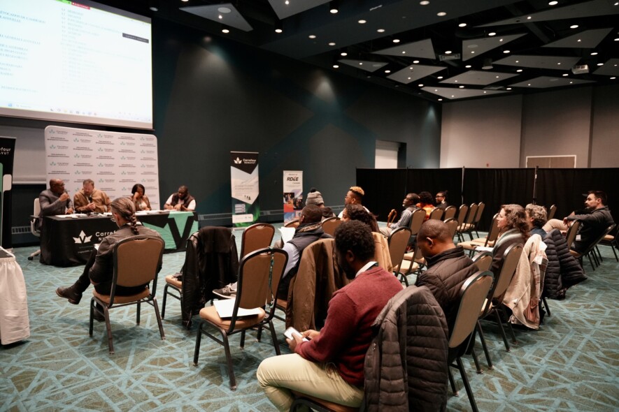 L’assemblée générale annuelle de Carrefour Nunavut a rassemblé une trentaine de participants le 18 septembre dernier. &mdash; Gwendoline Le Bomin 