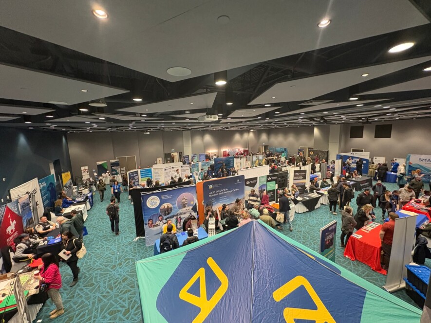Vue d’ensemble d’une édition précédente de la Foire commerciale du Nunavut. L’édition 2026 s’est tenue du 14 au 17 septembre à Iqaluit.  &mdash; Michel Albert 