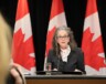 Kelly Burke a déposé son premier rapport annuel en tant que commissaire aux langues officielles. &mdash; INÈS LOMBARDO - FRANCOPRESSE