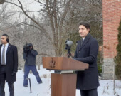 Justin Trudeau restera en poste jusqu’à l’élection d’un prochain chef du Parti libéral. &mdash; Photo : Inès Lombardo – Francopresse