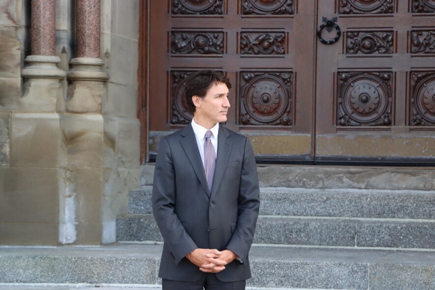 Justin Trudeau a posé plusieurs actions pour les langues officielles, accompagnées toutefois de larges faux pas. &mdash; Photo : Inès Lombardo – Francopresse