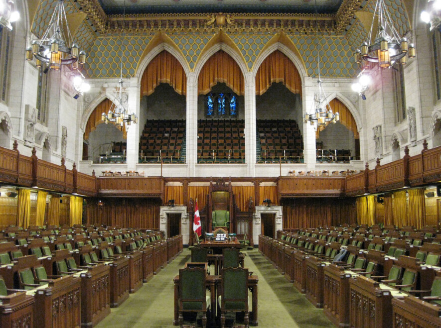 Les travaux au Parlement sont suspendus, du fait de la prorogation demandée par Justin Trudeau jusqu’au 24 mars.  &mdash; Photo : Renato Lorini – Flickr CC BY-ND2.0