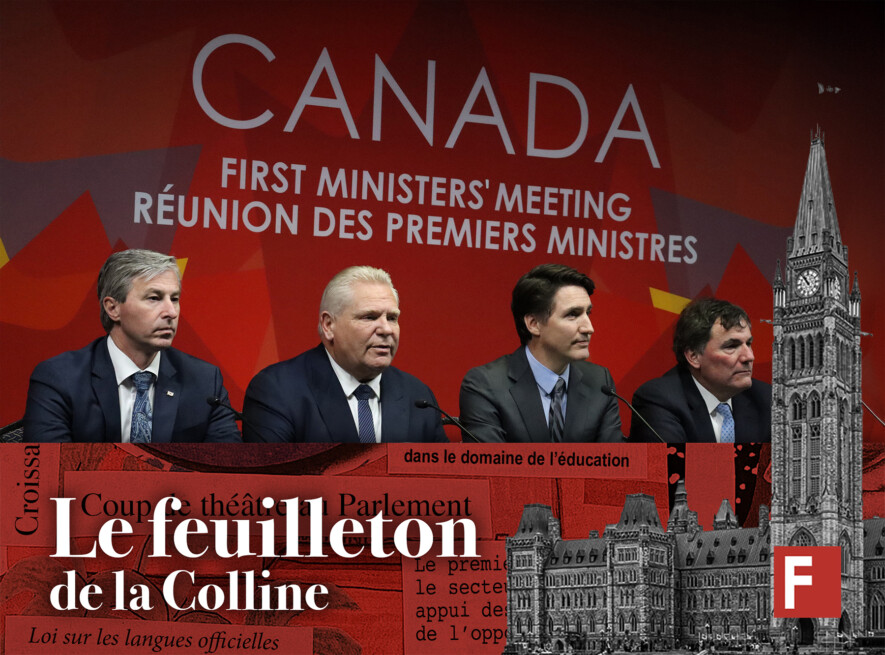 Les premiers ministres du Canada se sont entendus pour garder toutes les options ouvertes pour répondre aux menaces économiques américaines. Seule l’Alberta tient à protéger ses exportations de pétrole. &mdash; Photo : Inès Lombardo – Francopresse
