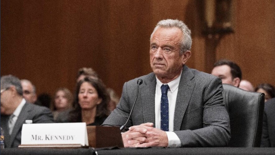 Comparution de Robert F. Kennedy Jr, janvier 2025 &mdash; Photo : US Senate Senate Committee on Health, Education