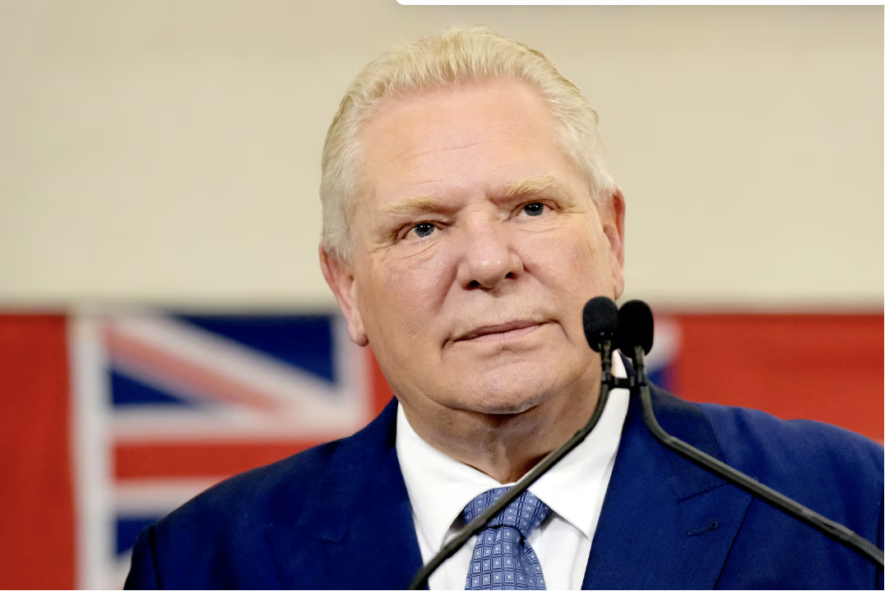 Doug Ford a entamé mardi un voyage de deux jours à Washington DC, pour participer à des réunions en sa qualité de premier ministre ontarien, mais aussi comme président du Conseil de la fédération.  &mdash; Photo : Patrick Woodbury/Archives Le Droit