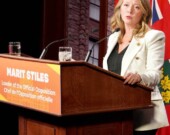 Marit Stiles, cheffe du NPD de l’Ontario. &mdash; Photo : ontariondp/web