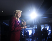 La cheffe libérale de l’Ontario, Bonnie Crombie.  &mdash; Photo : Etienne Ranger/Archives Le Droit