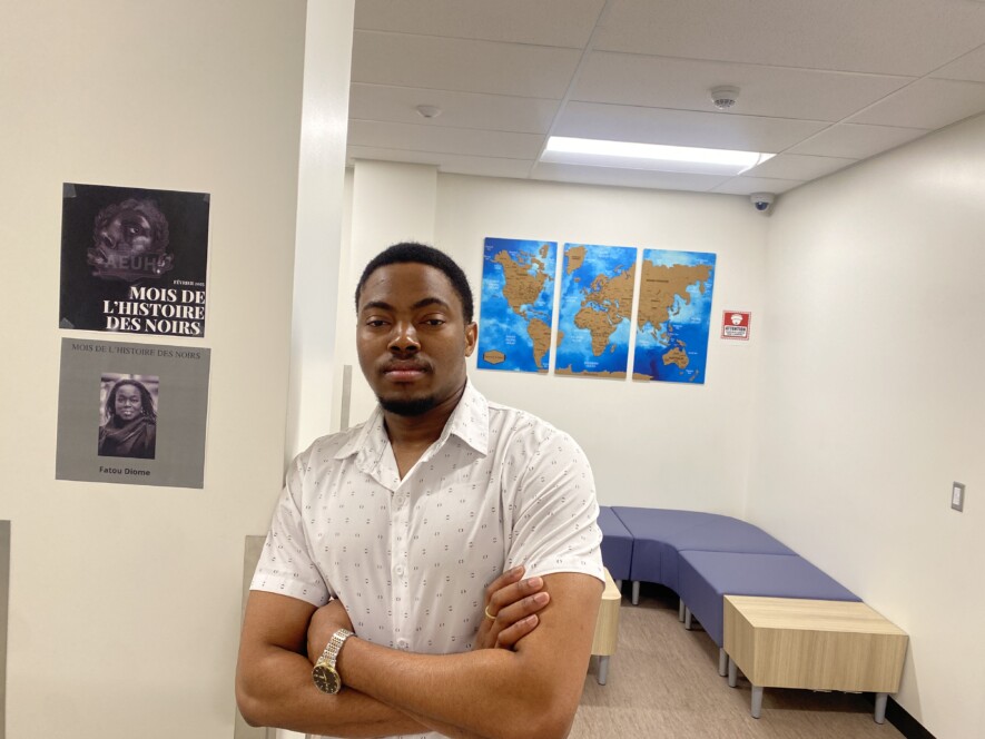 Originaire du Bénin, il voit en cette initiative un moyen de reconnaitre la contribution des Afro-descendants au développement du Canada, mais aussi une opportunité de mieux comprendre et valoriser la culture noire.  &mdash; Photo : Ndery Dione