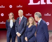 Le débat en anglais a été plus fluide que celui en français. En revanche, il n’y a eu aucune mention des francophones en milieu minoritaire, ni du français de manière générale. &mdash; Photo : Marianne Dépelteau - Francopresse