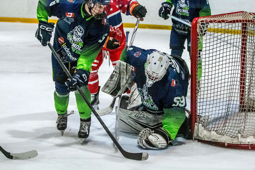 Il s’agissait d’une 19e victoire jusqu’ici cette saison en 25 parties dans le circuit Mazzuca devant les partisans à domicile, deuxième meilleure fiche de la LHJNO derrière les Cubs de Sudbury. &mdash; Photo : Lumberjacks/web