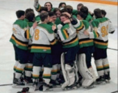 Les garçons étaient les hôtes de l’École secondaire Thériault de Timmins au Centre récréatif Claude-Larose et les Nordiks ont remporté les deux matchs consécutifs. &mdash; Photos : École secondaire catholique de Hearst/Facebook