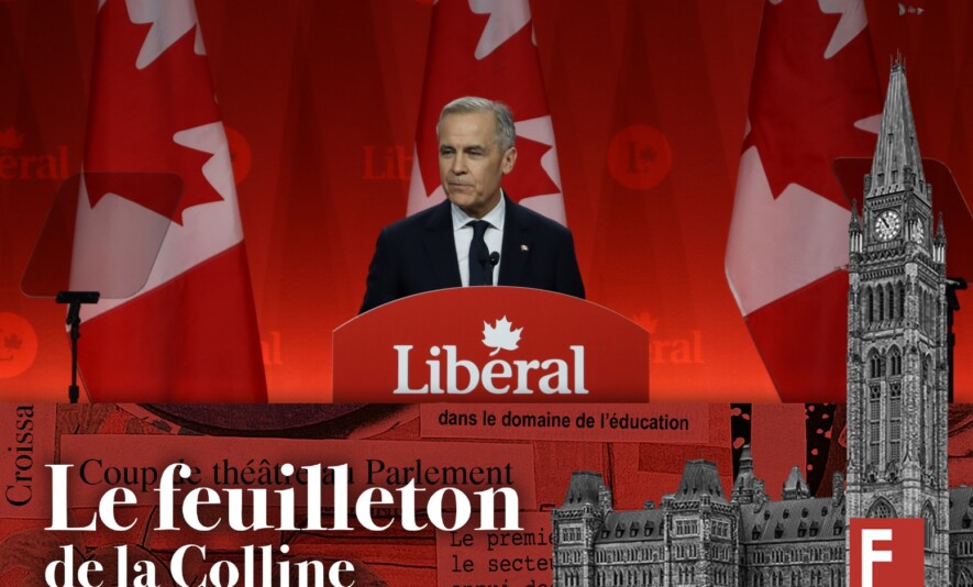 Cette semaine, Mark Carney a été élu chef du Parti libéral du Canada et s’apprête à devenir le 24ᵉ premier ministre du pays. &mdash; Photo : Julien Cayouette – Francopresse