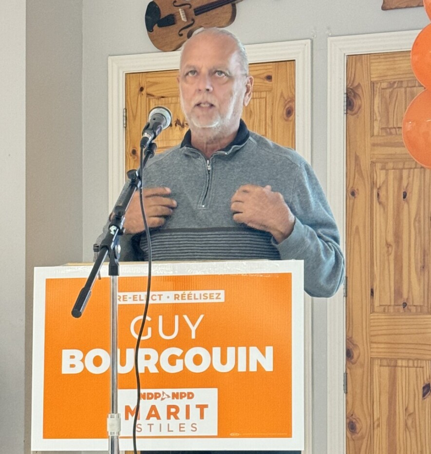 Pour Gilles Bisson, cette élection a été particulièrement complexe, avec un contexte politique international qui a influencé les résultats. &mdash; Photo : Archives/Le Nord