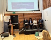 À l’Université d’Ottawa, le 5 mars, un symposium a abordé les défis et les contributions des étudiants étrangers francophones dans l’éducation canadienne. &mdash; Photo : Jean Marie Takouleu