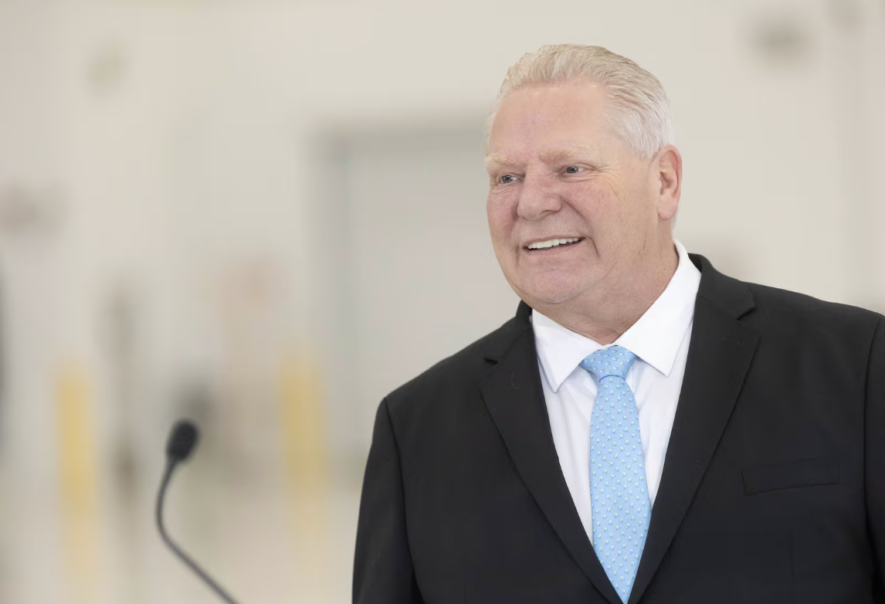 Le cabinet de ministres de du premier ministre ontarien Doug Ford demeure quasi inchangé, outre quelques exceptions.  &mdash; Photo : Simon Séguin-Bertrand/Archives Le Droit