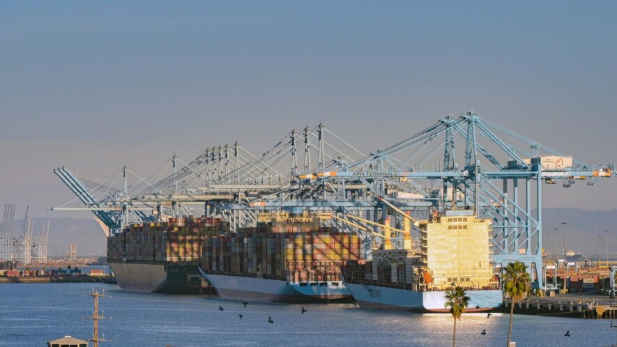 Une partie du port de Los Angeles &mdash; Photo : CeriBreeze / Depositphotos