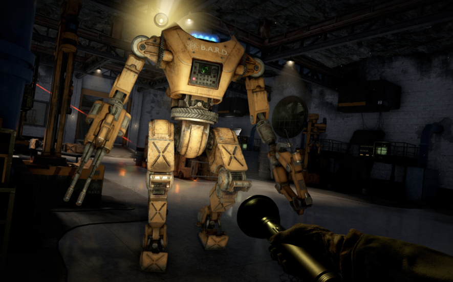 Exemple de perspective première personne quand le jeu est joué &mdash; Photo : store.steampowered/web