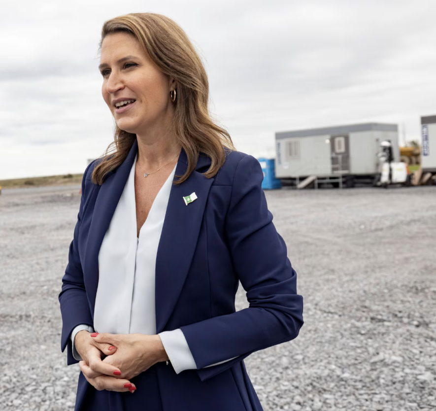Caroline Mulroney, présidente du Conseil du Trésor et ministre des Affaires francophones  &mdash; Photo : Simon Séguin-Bertrand/Archives Le Droit