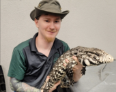Brayden Brookhouse, propriétaire de Creature Crossing et enthousiaste de créatures exotiques.  &mdash; Photo : Creature Crossing/Facebook