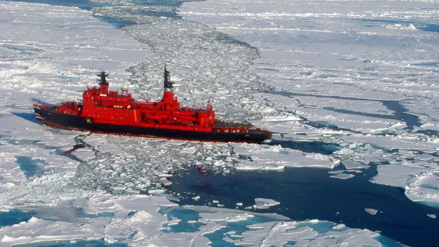 Brise-glace russe.  