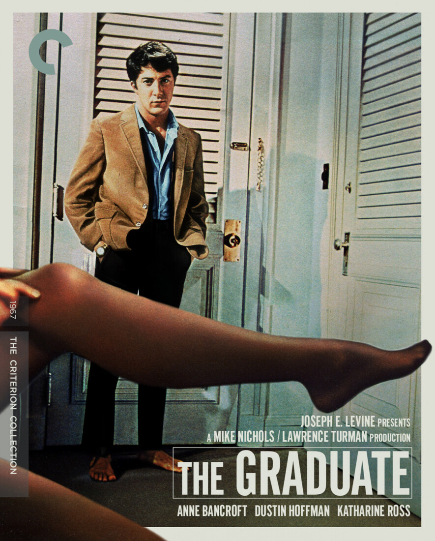 Les membres du Club de cinéma de l’Université de Hearst se sont réunis la semaine dernière pour une projection bien spéciale : The Graduate (1967), un film devenu culte, réalisé par Mike Nichols.  &mdash; Image : The Graduate (1967)