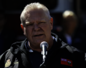 Doug Ford en tournée médiatique au cours des dernières semaines. &mdash; Photo : CBC/Web