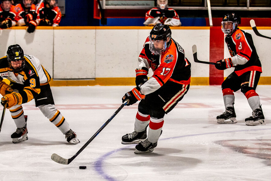 Mathieu Comeau #17 &mdash; Photo : Lumberjacks/web