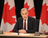 Le premier ministre Mark Carney n’exclut pas l’option de négocier un accord global avec les États-Unis avant la levée des tarifs. &mdash; Photo : Inès Lombardo – Francopresse