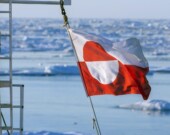 Drapeau du Groenland  &mdash; Photo : Steve_Allen / DepositPhotos