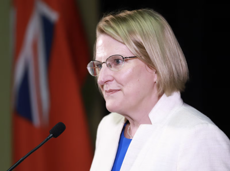 La ministre de la Santé, Sylvia Jones, a indiqué mardi matin que le médecin hygiéniste en chef a demandé aux bureaux de santé de se concentrer sur la vaccination des enfants il y a plus d’un an. &mdash; Photo : Etienne Ranger/Archives Le Droit