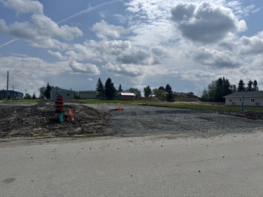 Le chantier de Martin Boucher progresse malgré le refus de financement du PAC Logement.  &mdash; Photo : Renée-Pier Fontaine