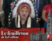 Cindy Woodhouse Nepinak indique que des chefs autochtones ont hâte de travailler sur de grands projets, d’autres sont très inquiets. &mdash; Photo : Capture d’écran – CPAC