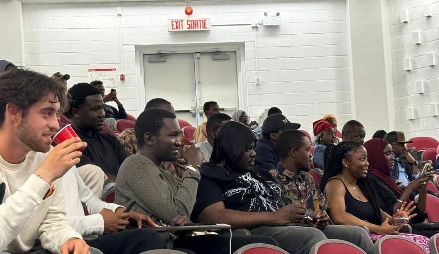 Beaucoup de participants venant de différents pays d’Afrique étaient présents pour assister au lancement de ce projet. &mdash; Photo de courtoisie