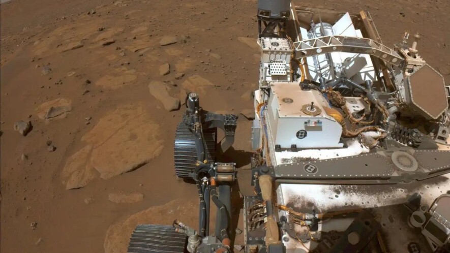 Le robot Perseverance sur Mars  &mdash; Photo : NASA/JPL-Caltech