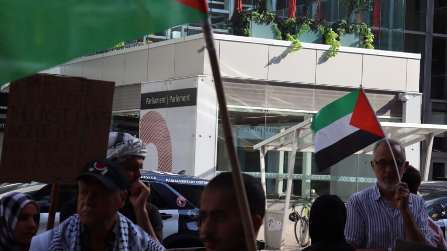 Le Canada a reconnu l’État de Palestine dimanche. Mais il «en faut beaucoup plus», a rappelé la députée libérale Salma Zahid.  &mdash; Photo : Inès Lombardo – Francopresse 
