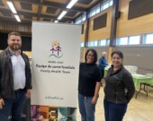 Quelques membres de l’Équipe de santé familiale Nord-Aski, dirigée par leur directrice générale, Sylvie Roy, étaient au cœur de l’organisation de cette activité, aux côtés de la Maison Renaissance, du Centre Labelle, des Services de mieux-être et des Services de toxicomanie Cochrane-Nord Inc. de Hearst. &mdash; Photo : Ndery Dione