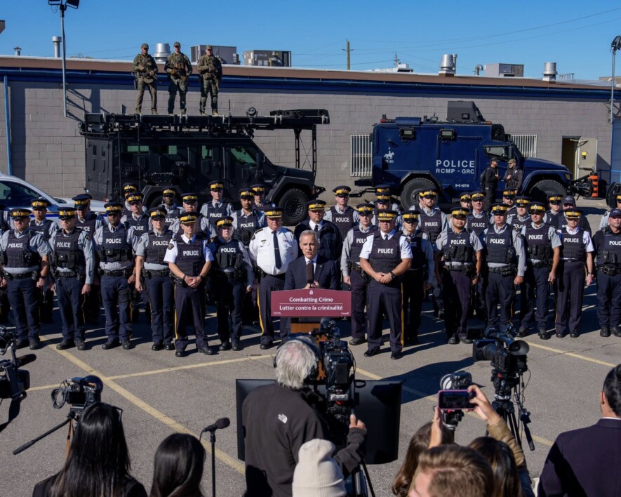 Le premier ministre Mark Carney a annoncé, la semaine dernière, une série de mesures visant à renforcer la sécurité des communautés canadiennes, promettant un virage ferme contre la criminalité violente et organisée, tout en s’attaquant à ses causes profondes. &mdash; Photo : Mark Carney/Facebook