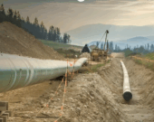 Ce projet, décrit comme une infrastructure d’intérêt national, vise à transporter le pétrole et le gaz de l’Ouest canadien vers des marchés intérieurs et internationaux, tout en soutenant la fabrication nationale grâce à l’utilisation d’acier canadien pour la construction des pipelines. &mdash; Photo : Todd McCarthy/Facebook