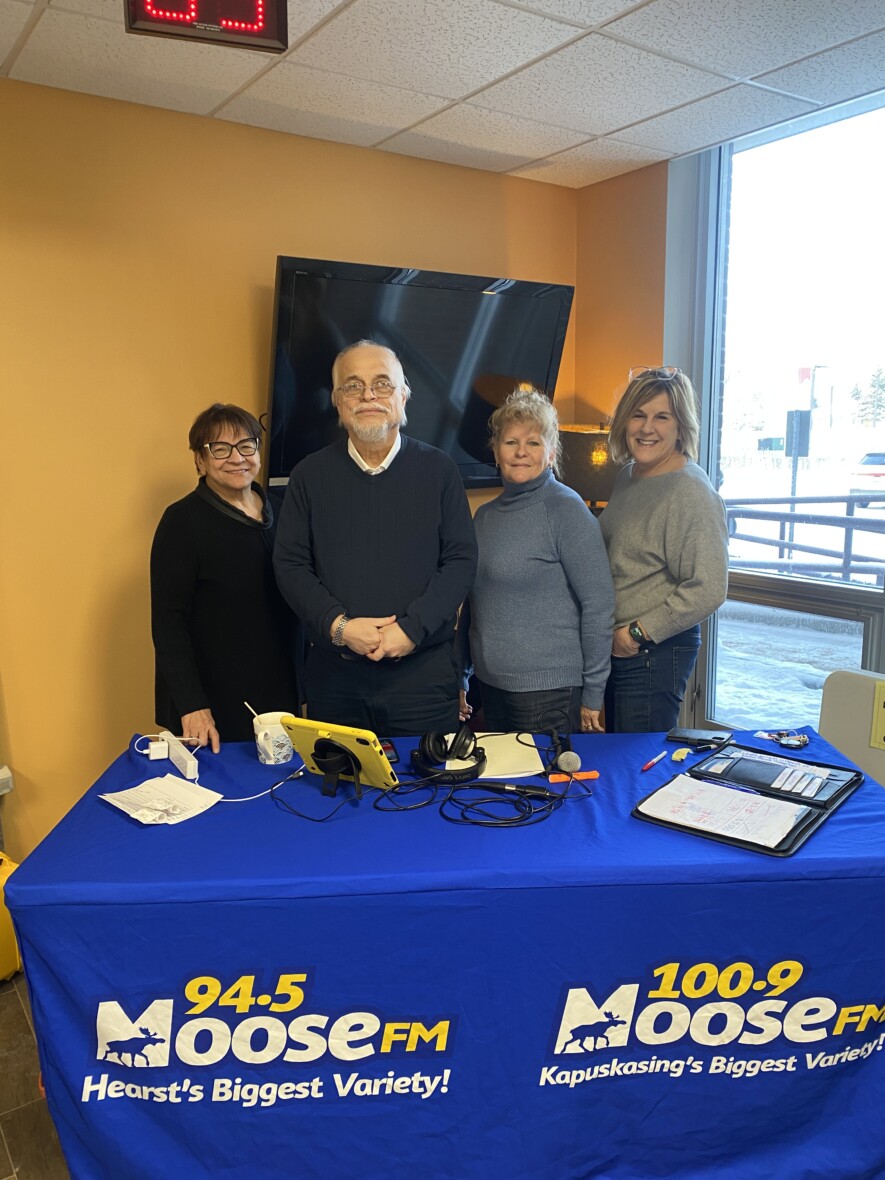 Francine Laberge est en collaboration avec Moose FM pour la bonne organisation du Radiothon 2025. &mdash; Photo : Ndery Dione
