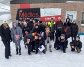 Les élèves de 7e année de Mme Mélissa Bondu sont venus participer à la Radio Académie sur les ondes de CINN 91,1. &mdash; Photo : Ndery Dione
