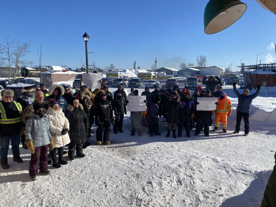 Les résidents de Hearst et de Mattice-Val Côté demandent des routes plus sécuritaires. &mdash; Photo : Ndery Dione