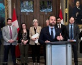 Aux côtés de la ministre Patty Hajdu et de ses collègues du caucus provincial, le ministre David Piccini a fait l’annonce de cet investissement. &mdash; Photo : David Piccini/Facebook