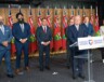 Le solliciteur général, Michael Kerzner, entouré de quelques autorités du gouvernement lorsqu’il faisait la présentation de ce projet Loi de 2026 sur la protection des rues et des communautés de l’Ontario. &mdash; Photo : Michael Kerzner/Facebook