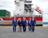 Le premier ministre Doug Ford en compagnie des ministres George Pirie et Greg Rickford lors de son annonce à Thunder Bay. &mdash; Photo : FordNation/Facebook