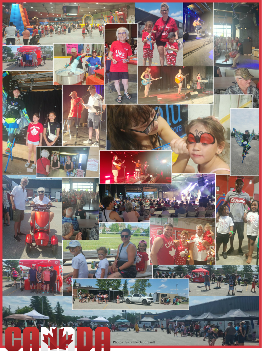 Montage de la page 6 du journal Le Nord du jeudi 2 juillet 2026 &mdash; Photos : Suzanne Gaudreault